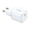 UGREEN 15326 Nexode mini încărcător, USB-C, PD3.0, QC4.0, GaN, 30W (alb)