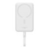 Baseus Mágneses Mini Powerbank, 10000mAh, USB-C 30W, MagSafe (fehér)