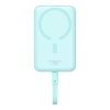 Baseus Magnetic Mini Powerbank, 10000mAh, USB-C 30W, MagSafe (kék)
