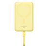 Powerbank Baseus Magnetic Mini 10000mAh 30W MagSafe (sárga)