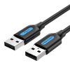 Cablu USB 2.0 Vention COJBC 2A 0,25m Negru PVC
