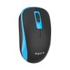 Mouse fără fir Havit MS626GT (negru și albastru)