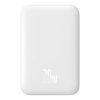 Baseus Magnetic Mini Powerbank, 6000mAh, 20W, MagSafe (fehér)