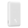 Baseus Magnetic Mini Powerbank, 6000mAh, 20W, MagSafe (fehér)
