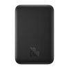 Mini vezeték nélküli PowerBank 20W Baseus (fekete)