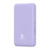 Baseus Mágneses Mini Powerbank, 5000mAh, 20W (lila)