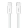 Kábel szybkiego ładowania USB-C do USB-C Baseus Superior 2 100W 2m (biały)