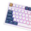 Mechanikus billentyűzet Royal Kludge RK98 RGB, piros kapcsoló (kék)