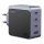 Fali töltő Ugreen Nexode Air 100W, 3x USB-C, USB (szürke)