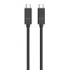 USB-C-USB-C kábel Aukey, CB-TCC241, 240W, 0,8m (fekete)
