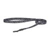 Dogness walking set leash+harness for dog (black and white)