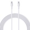 USB-C-USB-C kábel Aukey CB-NCC2, 60W, 1,8m (fehér)