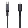 USB-C-USB-C kábel Aukey CB-MCC101, 100W, 1m (fekete)