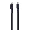 USB-C-USB-C kábel Aukey CB-SCC142, 140W, 1,8m (fekete)