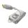Baseus Free2Pull powerbank kábellel, 10000mAh, 30W (szürke)