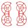 SUNNYLIFE propeller guards for DJI Neo (red)