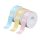 Nelko thermal label for label printer P21 (blue/yellow/pink, 12*40 mm）.