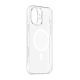 Baseus iP16 TouchButton mágneses telefontok (átlátszó)