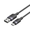 USB 2.0 A - USB-C 3A kábel Vention CTNBH 2M (fekete)