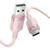USB 2.0 A és USB-C 3A közötti kábel Vention CTNPH 2M (rózsaszín)