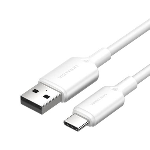 USB 2.0 A - USB-C 3A kábel Vention CTQWH 2M (fehér)