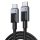 Ugreen L524 PD 3A 2m USB-C és USB-C kábel (szürke)
