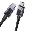 Ugreen L524 PD 3A 2m USB-C és USB-C kábel (szürke)