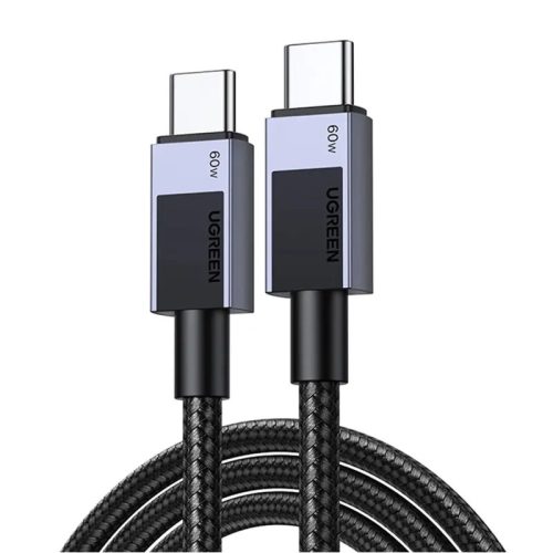 Ugreen L524 PD 3A 1m USB-C USB-C kábel (szürke)