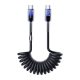 USB-C - USB-C Joyroom kábel S-A43 60W 1.5m fekete