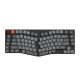 Keychron K15 Max Led Red Switch vezeték nélküli, alacsony profilú billentyűzet (fekete) [K15M-A1].