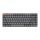 Keychron K3 Max RGB Brown Switch vezeték nélküli, alacsony profilú billentyűzet (fekete) [K3M-H3].