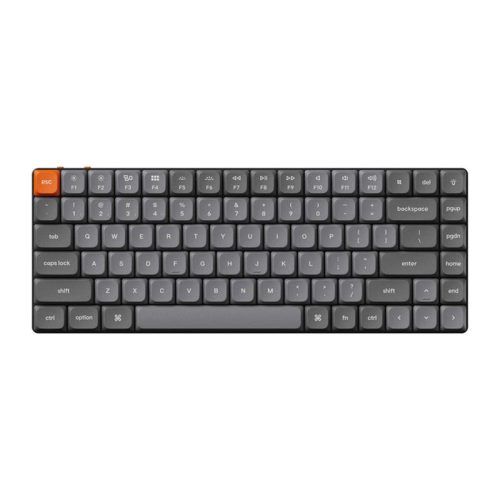 Keychron K3 Max RGB Brown Switch vezeték nélküli, alacsony profilú billentyűzet (fekete) [K3M-H3].