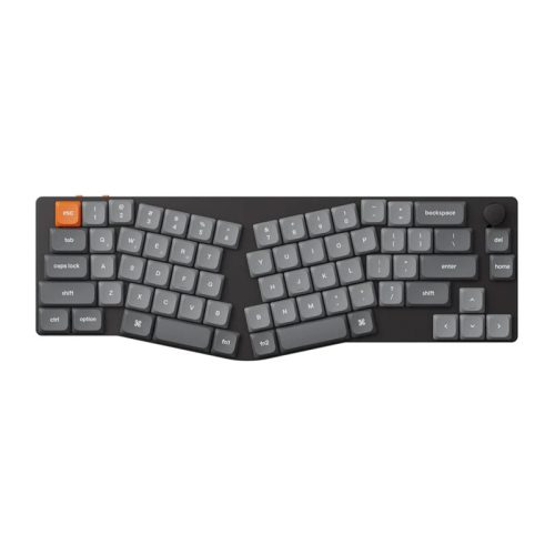 Keychron K11 Max RGB Brown Switch vezeték nélküli, alacsony profilú billentyűzet (fekete) [K11M-H3].