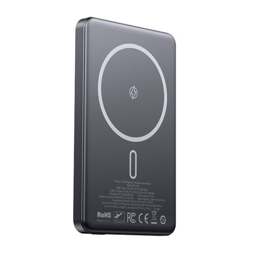 Mcdodo MC-4641 Ultra-vékony 5000mAh 1C mágneses Powerbank, vezeték nélküli (arany)