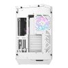 Darkflash DY470 számítógépház (fehér) + 4 ventilátor + GPU konzol